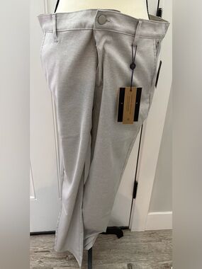 Greyish-Oatmeal Tailored Men’s Pants! Marc Asher 34x32!